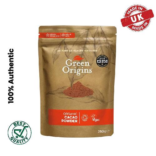 Green Origins Organic Cacao Powder-250g